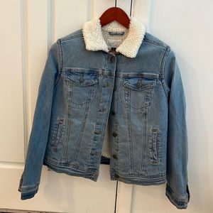 Universal Thread Denim Sherpa Jacket